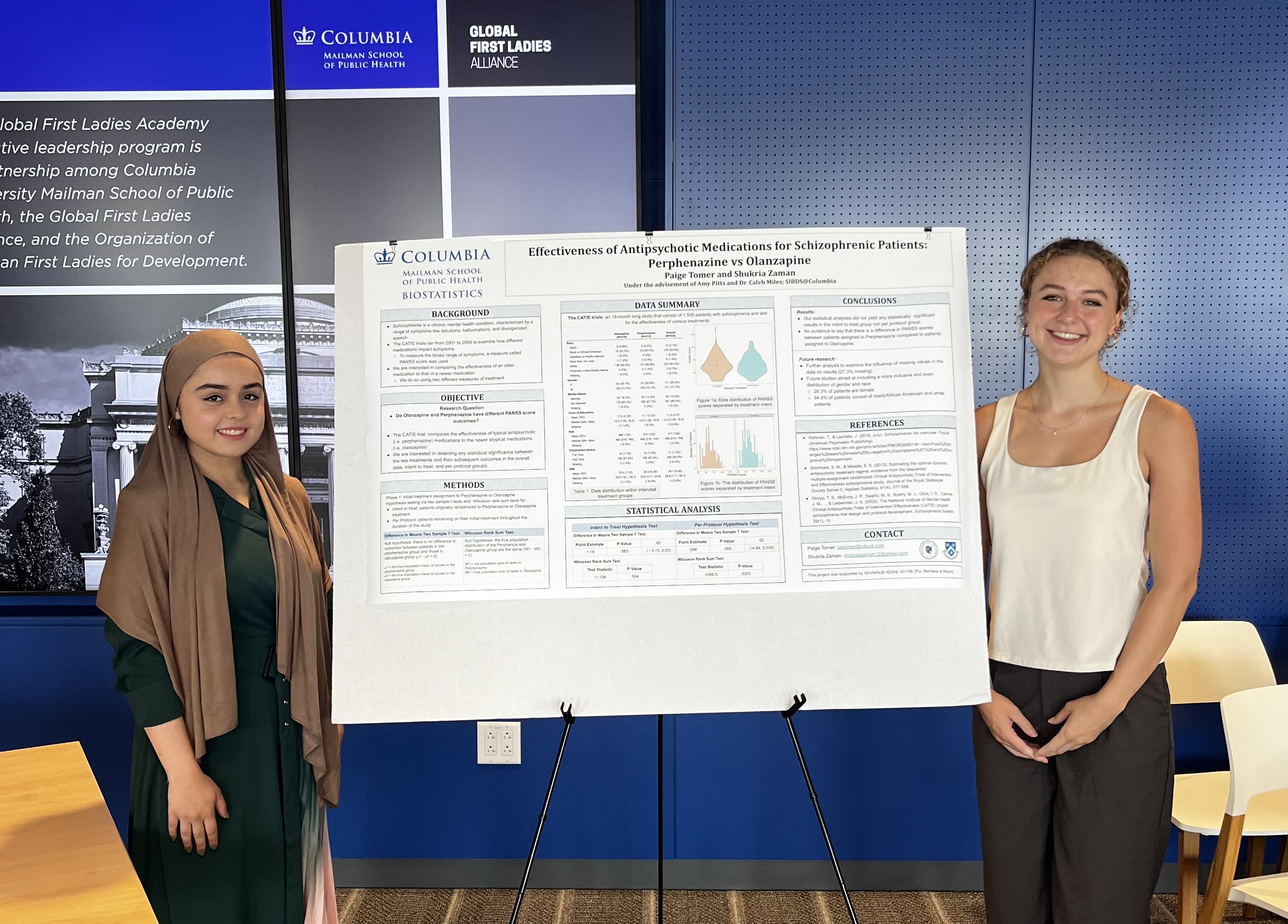 Presenting at Columbia